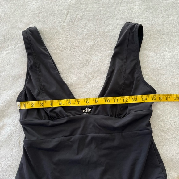 Andies Swim The Full Mykonos One Piece Large in Black Flat - Picture 9 of 10